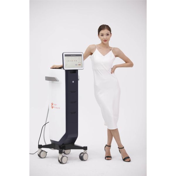 Radio Frequency HIFU Professional Machine Ultra Two Handle Supersonic Skin Tightening