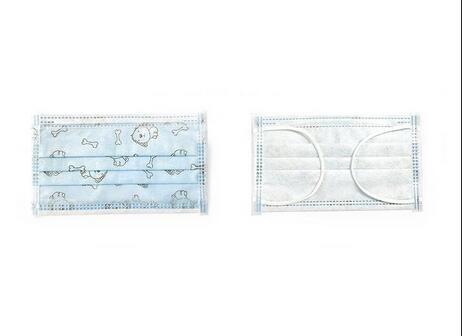 Breathable Kids Disposable Mask Colorful For Filtering Dust Pollen Bacteria