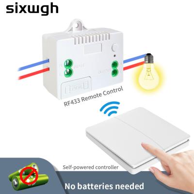 Auto sem fio do interruptor da parede de SIXWGH Wifi - interruptor de rede posto