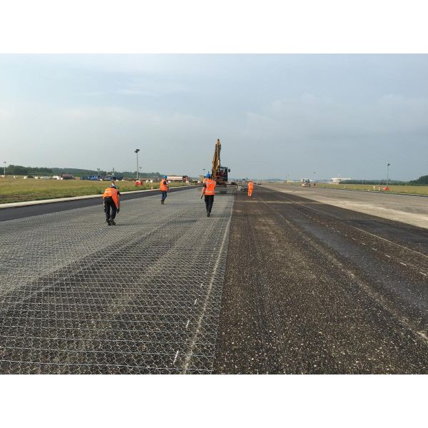 Woven Sliver Protection Road Iron Galvanized Hexagonal Wire Mesh