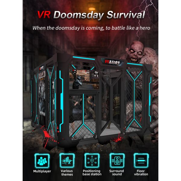 Фибростекло 9d Vr Стрельба Симулятор Комната Ходьба Платформа Виртуальная реальность Игры многопользовательский