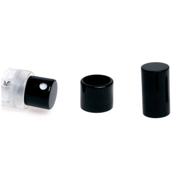 Press Series Crimp Spray Pump Non Spill Airless Makeup Pump PP - Aluminium