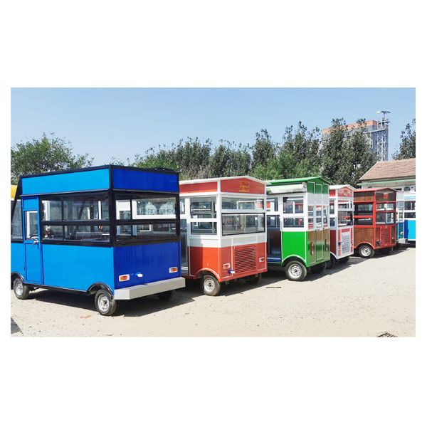 Remorque portative de concession de crème glacée de casse-croûte de remorque de support de concession de réfrigération