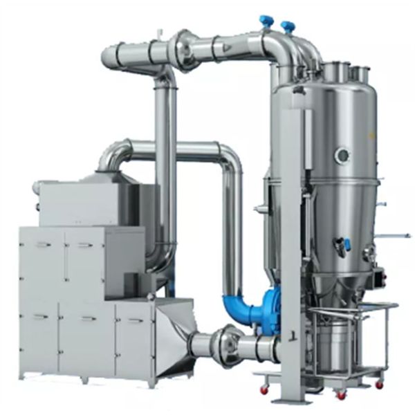 Machine de revêtement de lit fluidisé de granules de poudre de GMP pour l