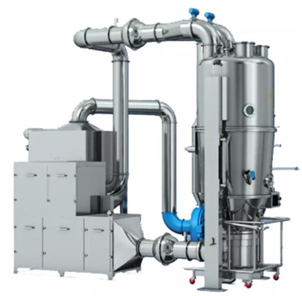 FLP Series Medicine Coating Machine Fluidized Bed Coater Dryer Granulating Coater 1500 MM