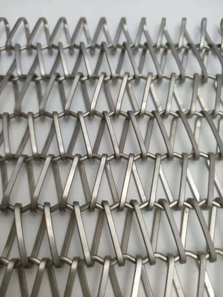 Revestimento galvanizado resistente à corrosão de malha espiral de aço inoxidável