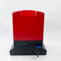 Le moteur coulissant imperméable de porte d'allée a galvanisé le rouge bleu