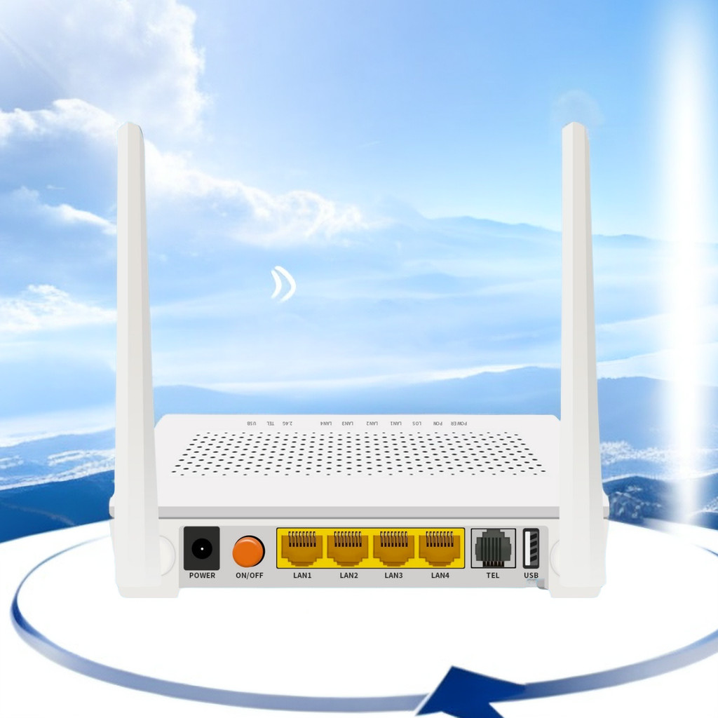 Компактный 4G LTE WiFi маршрутизатор с 1*10/100/1000M 3*10/100M Ethernet и 1*RJ11 POTS Port
