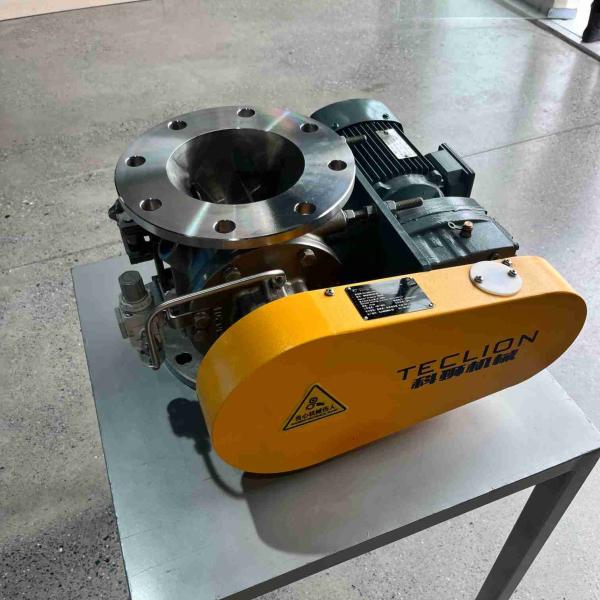 Stainless Steel Inlet Rotary Airlock Feeder Valve For Coal Carbon Silicon Powder
