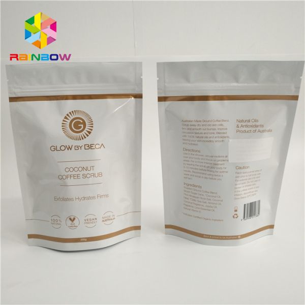 Ресеалабле упаковка мешка фольги стоит вверх тело сахар Скруб жара сумок соли моря - уплотнение