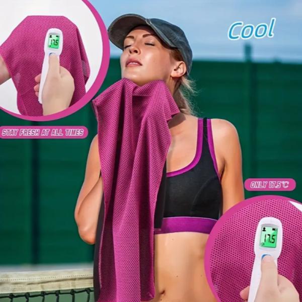 Stylish Antibacterial Odor-Resistant Microfiber Beach Towel and Swim Towel for Modern Travelers