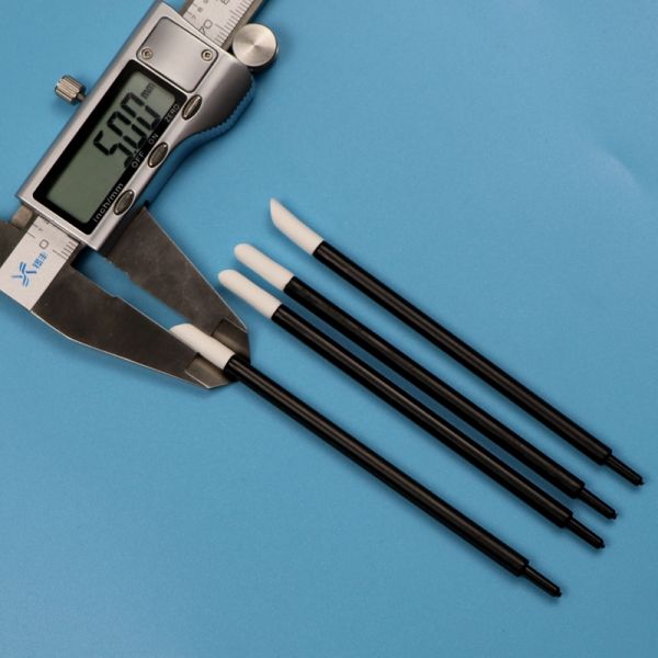 In Stock T-11 Rigid PP Stick 5mm PU Foam Swab Mold Cleaning Ruby Stick for Printer Maintaining