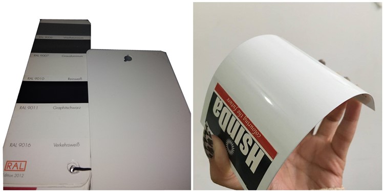 Краска полиэстера электростатических брызг белая