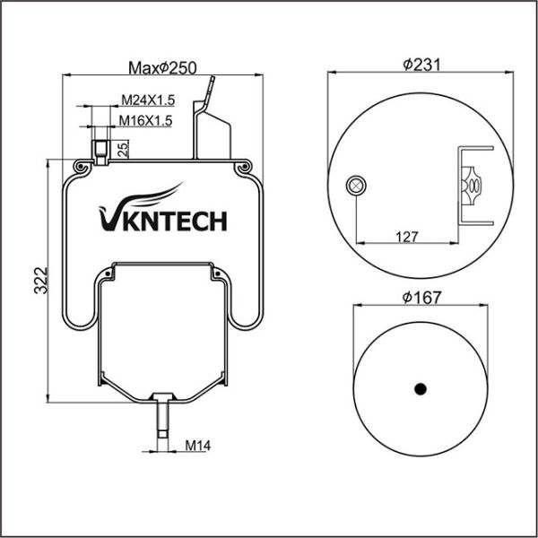 Добавьте к частям резиновые 1076416 подвеса трейлера тележки CompareShare воздух варочного мешка весны воздуха ревет 6608NP01 Contitech 20374