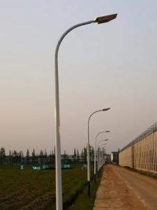 30W 60W Solar Powered Led Pole Light Lithium Battery Ip66 Separated Stadiums