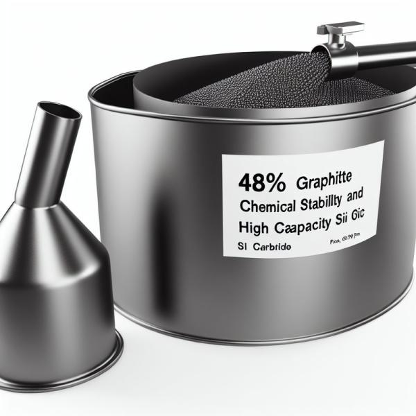 48% Graphite Chemical Stability and High Capacity SiC Carbide Graphite with Pouring Nozzle for Precise Metal Pouring