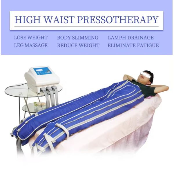 Pressotherapy Air Compression Lymphatic Drainage Detoxification Fat Loss Device