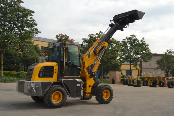 OEM 0.60m3 37KW 1.6 Ton Front Wheel Loader Machine