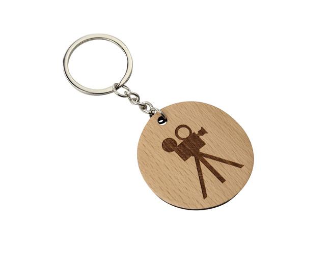 Логотипа ключевой цепи металла подарка сувенира придавать куполообразную форму: эпоксидной смолы ключевой цепи милого простой деревянный