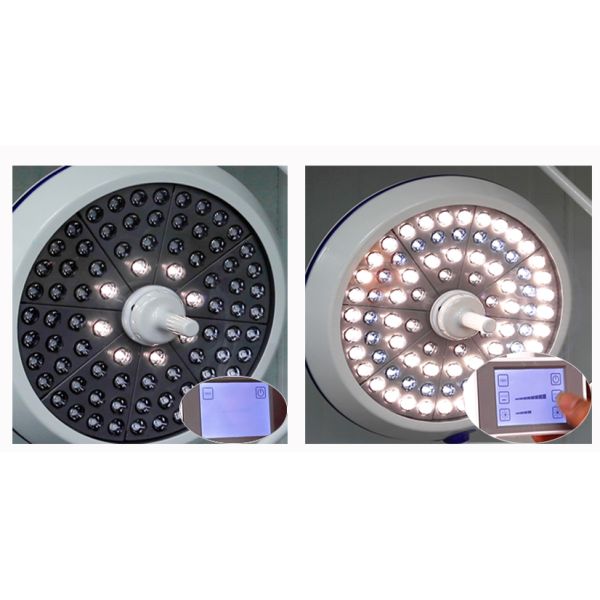 Медицинское СИД работая потолок Shadowless лампы двойной установило хирургический медицинский свет