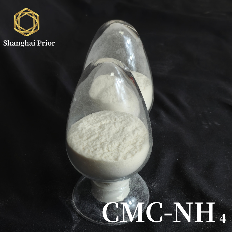 Ammonium carboxymethyl cellulose for honeycomb ceramics for marine gas turbine exhaust purification