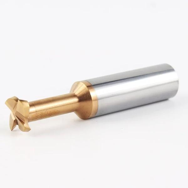 正確な溝入れ用ストレートシャンク超硬T型フライスカッター 工具長50～150mm