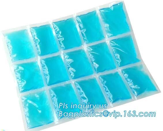 Sports Medicine Ice Bags, Flexible Ice Pack, Easy Seal Ice Cube Bags, Cool Bags & Ice Packs, First Aid Ice Pack, bagease