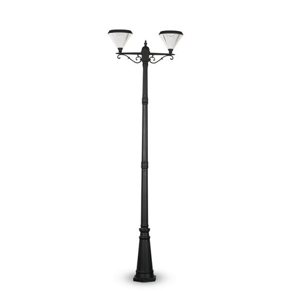 15w Solar Led Street Light Bulb Diamond Shaped IP65 Cap Single Or Multiple 50000h