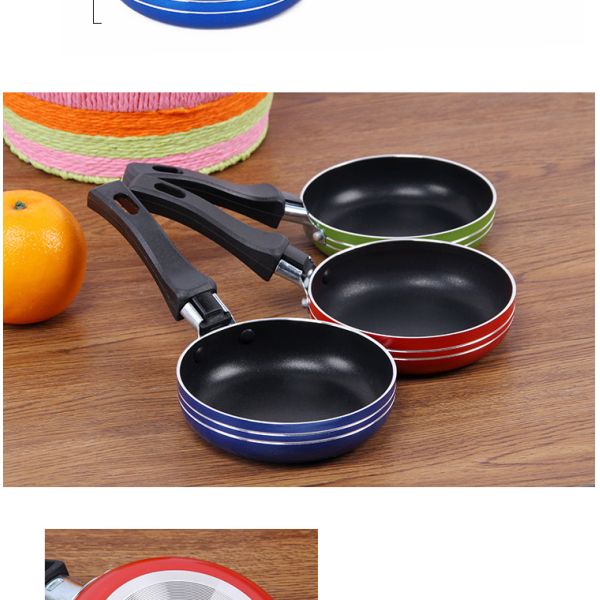 Amazon TOP Seller Flat Bottom Cooking Pans Fry Pans Nonstick Stainless Steel Frying Pans For Kitchen