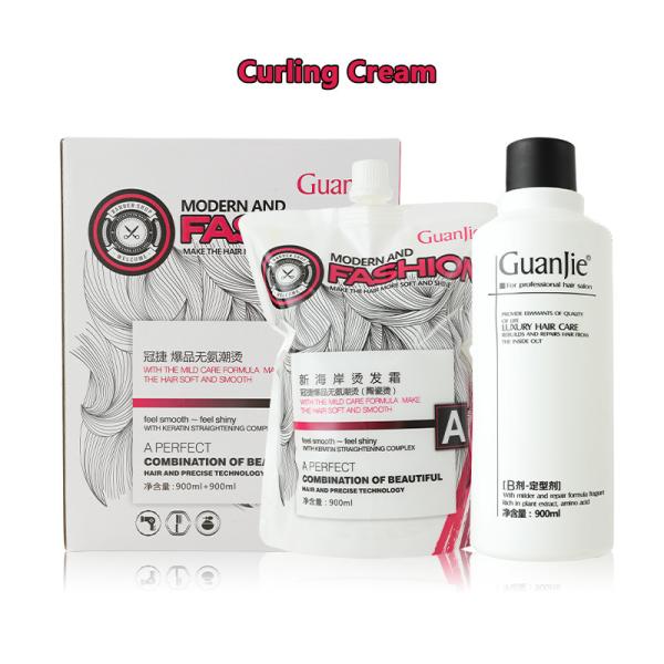 Organic Digital Permanent Wave Curl Solution for Resistant Hair Hair Perm Lotion