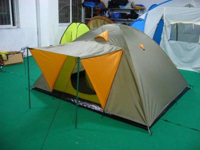 3-person double-layer waterproof camping hiking tent dome tent igloo tent