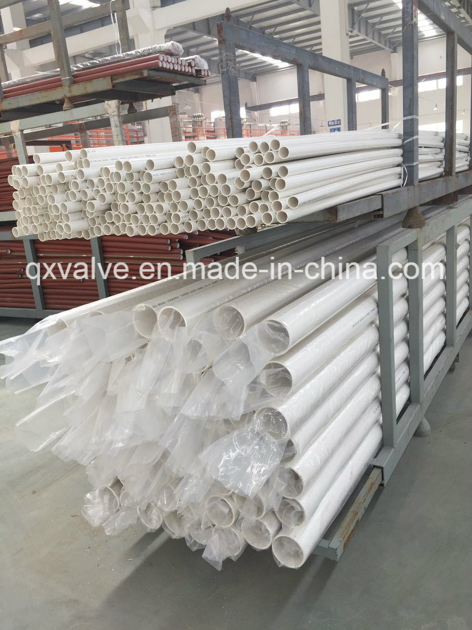 Пластиковые пакеты Sch40 PVC трубы для водоснабжения или водоотведения в стандарте ASTM