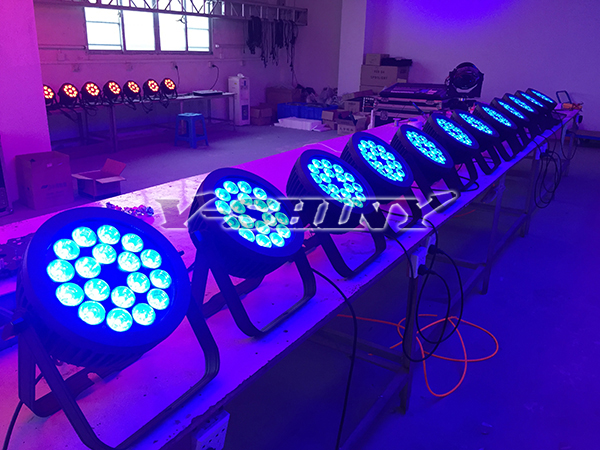 AC 100 - 240V Led Par Light With Slim Thickness Die - Cast Aluminum Casing