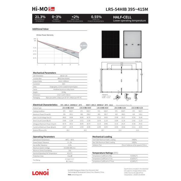 In Stock Longi  Solar Panel Setup Cost   Full Black  385- 665w Cost to Have Solar Panels Installed Quotes