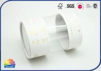 Finition durable de empaquetage de papier ronde écologique de conception de tube assez