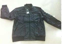 Men's pu jacket stock (men's jacket,men's coat)