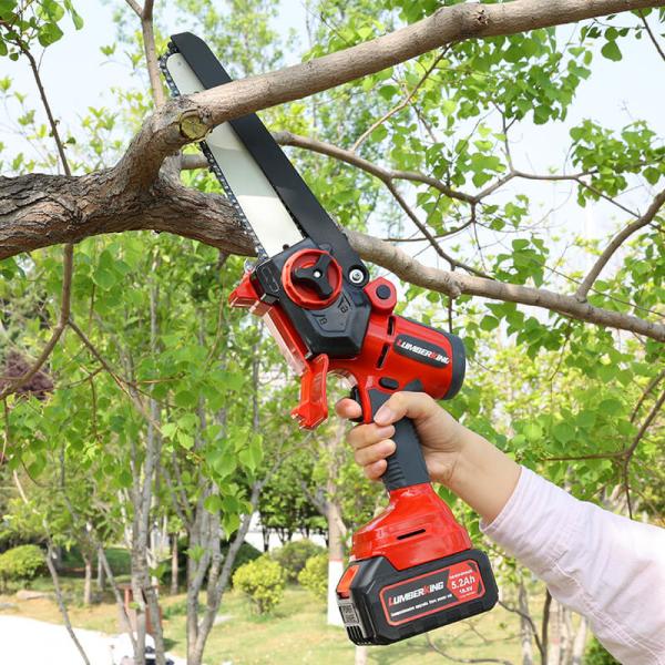 Nouveaux arrivants 8 pouces maison batterie actionnée tronçonneuse sans fil coupe-bois portable machine à voir à chaîne électrique