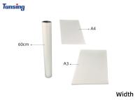 Filme do ANIMAL DE ESTIMAÇÃO de transferência de A3 A4 para resíduo metálico tomado partido de Machine Cool Peeling da impressora de DTF o único