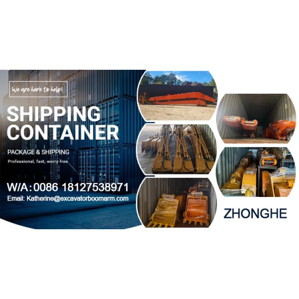 Настройка длиннорукого экскаватора, OEM ODM 8-30 метров расширенная рука бума для CAT Hitachi 6-120 тонн экскаватора длинные руки