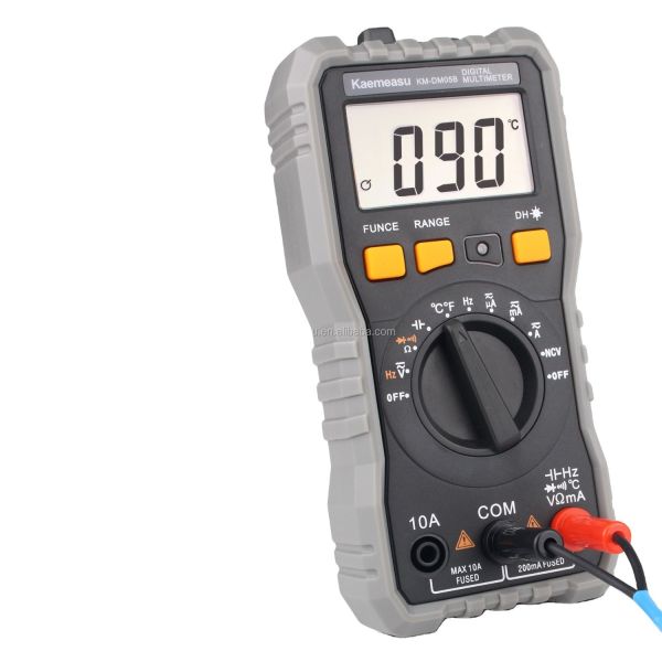 ミニポータブル マルチテスター 電圧 電流 抵抗 低電池指標のNCV電気スマートデジタルマルチメーター