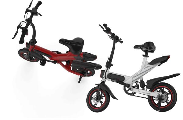 Pure Electric Intelligent Folding Road Bike Short Charging Time For Travel