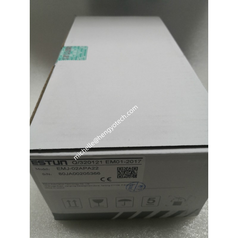 Estun EMJ-02APA22 200W AC Servo Motor with IP65 Protection and 4500 RPM Max Speed for Industrial Automation