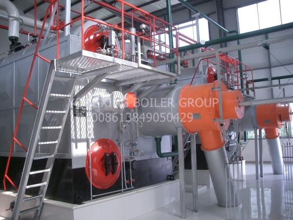 2.45MPa Gas Fired Steam Boiler 25t/H Fire Tube Boiler And Water Tube Boiler