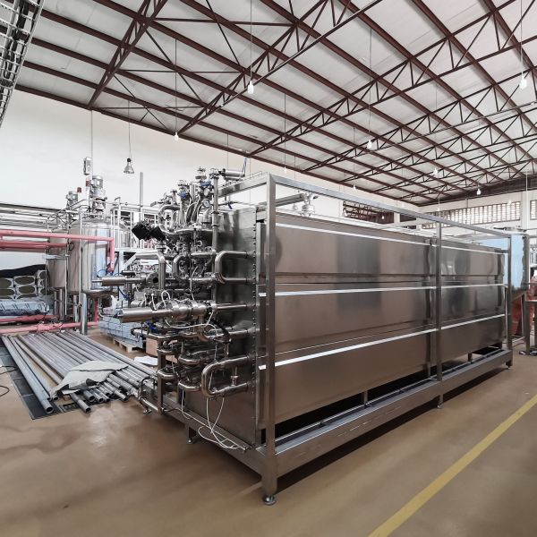 トマトのりの滅菌装置機械を処理する産業低温殺菌器/フルーツの込み合い