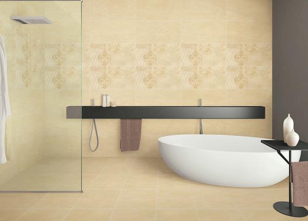 da telha interna do mármore da porcelana de 40*80cm desgaste bege da cor - resistente