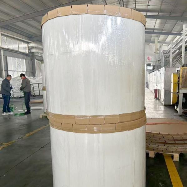 Spun Bonded Polyester Asphalt Cloth Felt Base Cloth For Asphalt Sheet Roofing