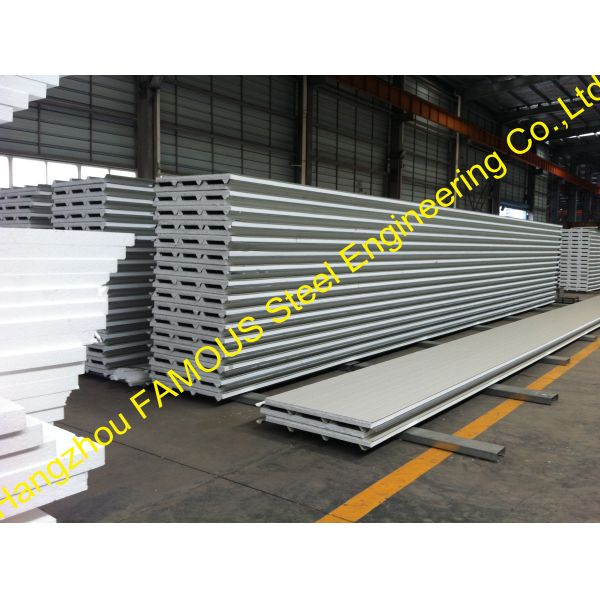 Панели сандвича стеклоткани изолированные Rockwool, полуфабрикат стена крыши