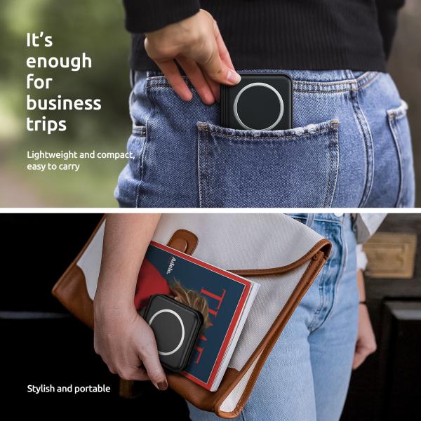 Private Mold Magnetic 2 in 1 Wireless Charging Station Fast Charging 15W
