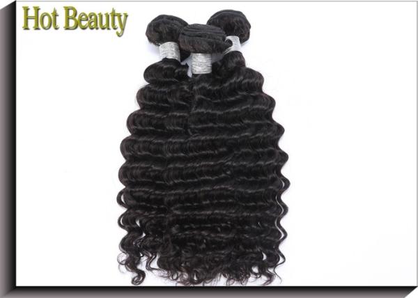 100% Cuticle Aligned Virgin Peruvian Hair Extension Deep Wave Natural and Smooth