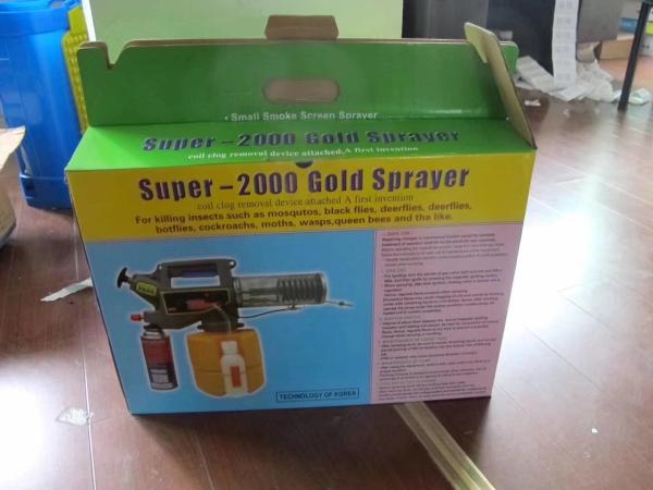 Super 2000 HYT-2 Household Thermal Fogger Mini Smoke killing gasoline fogging Machine To Europe And US